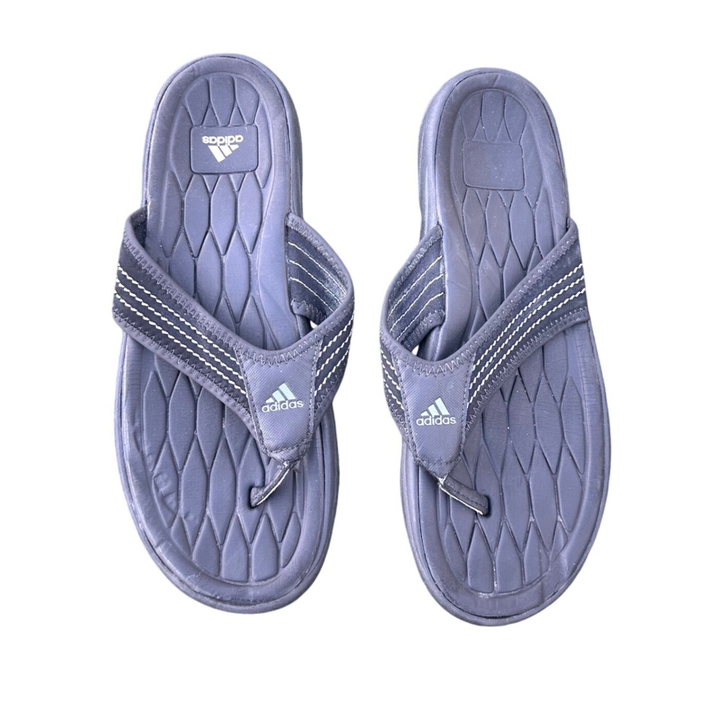 Adidas Raggmo‎ Thong SC Men's Flip Flop Sandals Size 9 Black